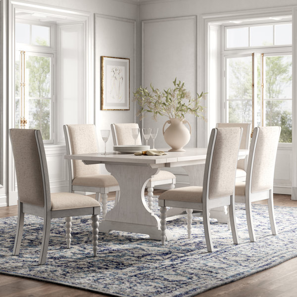 Kelly Clarkson Home Jaclin 7 Piece Extendable Dining Set & Reviews